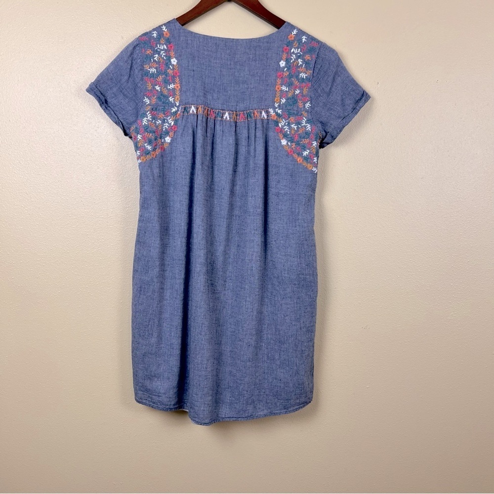 THML Dress Mini Embroidered 100% Cotton - Picture 5 of 5
